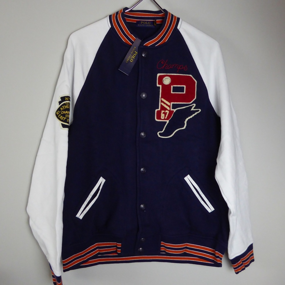 Polo Ralph Lauren Varsity Letterman NYC RL Jacket - Picture 8 of 8